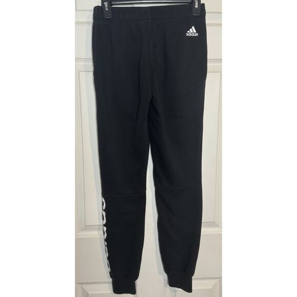 Women’s Adidas Joggers, Black With Adidas Logo On Leg, Small - Picture 3 of 4